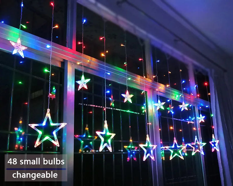 LED Star Garland - StarryGlow | Skanto