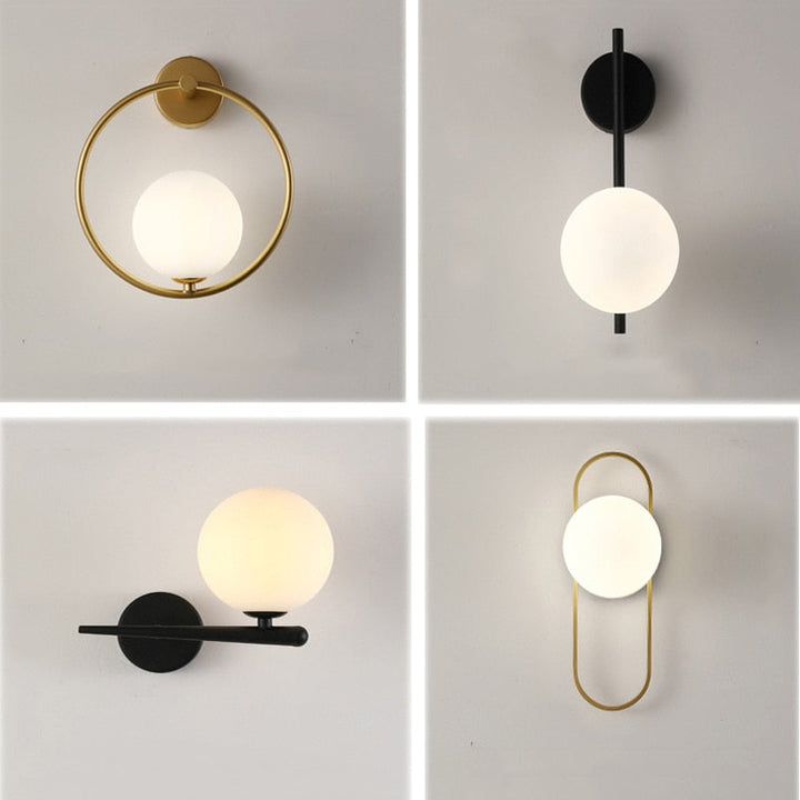 Skanto | BulbAura - Skandinavisk Vegglampe