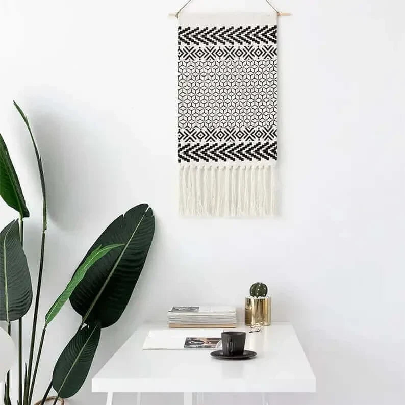 Skanto | Makrame Henge Bomulls Teppe