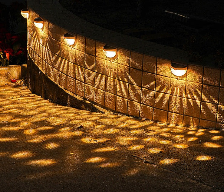 Skanto | NoirRay – Solar Vegglampe med Elegant Moderne Glød