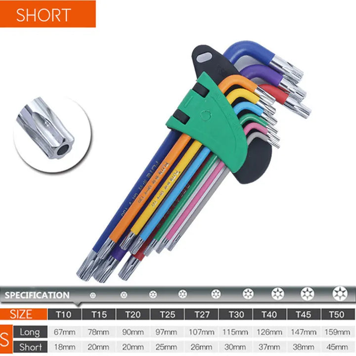 Allen Key Set 9-piece | Skanto