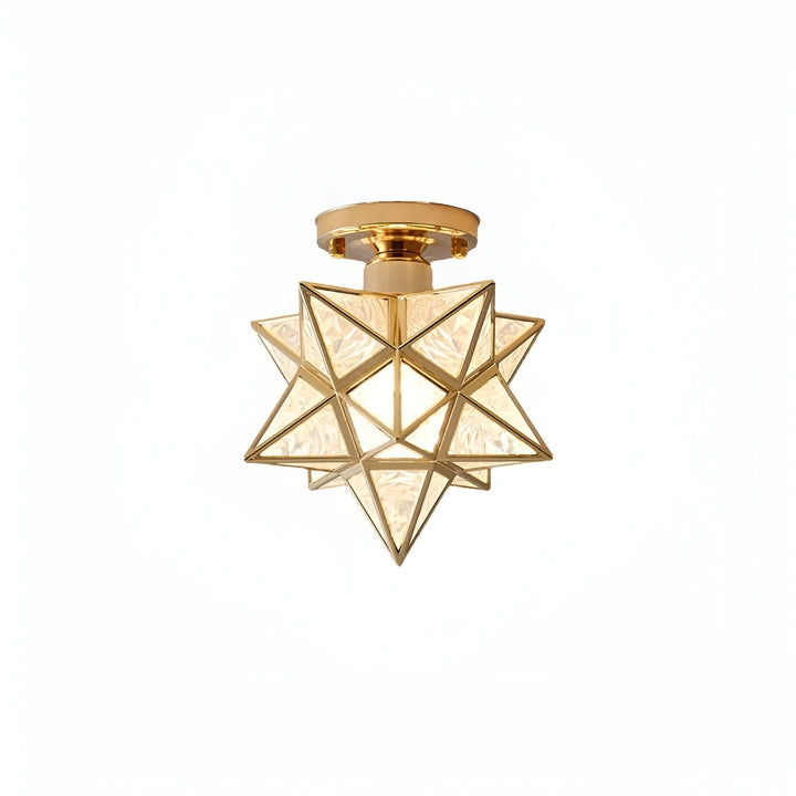HaloStar Light - Elegant LED Taklampe med Stjerner | Skanto