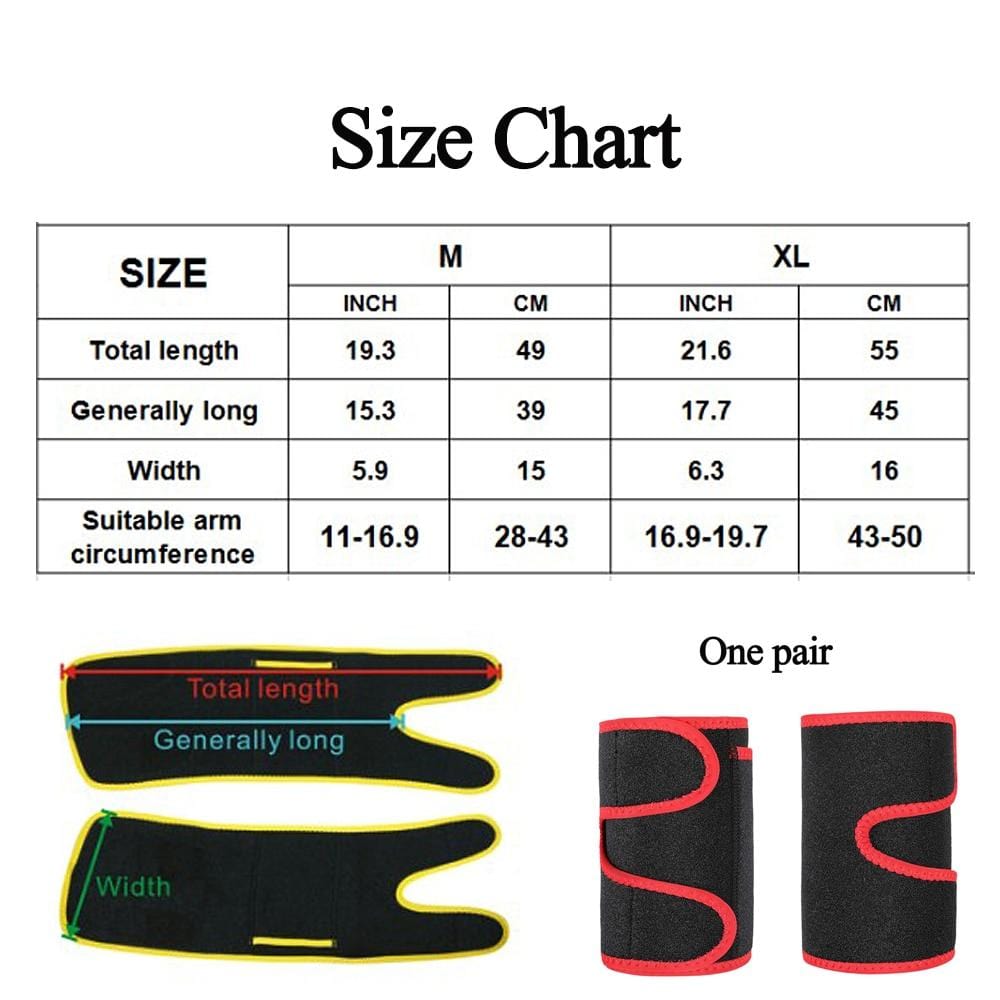 Arm Trimmer & Shaping Wraps | Skanto