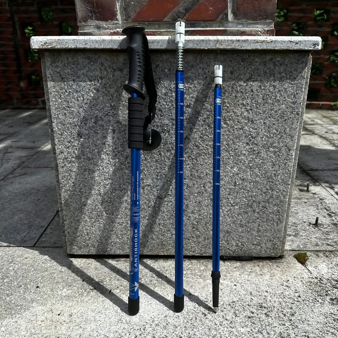 Skanto | Justerbare aluminiums trekkingstaver for sikker fottur