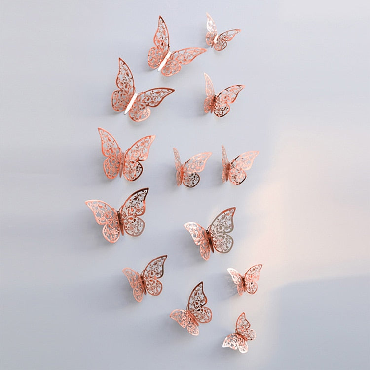 Skanto | BlissfulWings - Elegant 3D Sommerfugl Dekor
