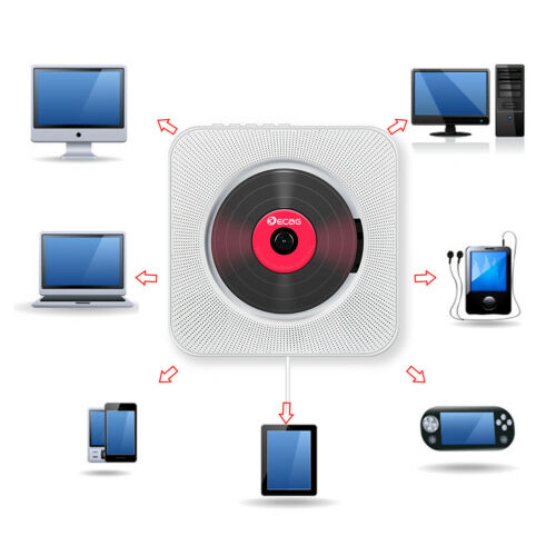 Skanto | Sound Wave CD Spiller Bluetooth Høyttaler