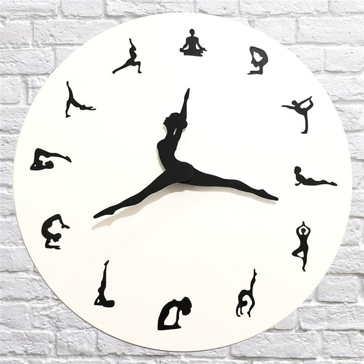 Skanto | Yoga Time Veggklokke