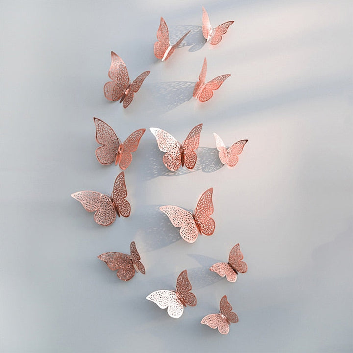 Skanto | BlissfulWings - Elegant 3D Sommerfugl Dekor