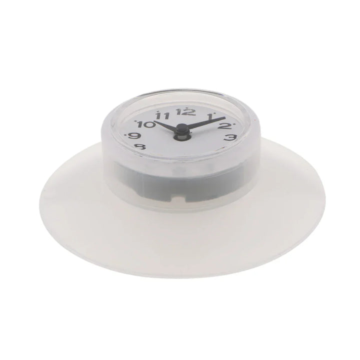 WaterProofClock – Kompakt Sugekopp Klokke for Bad Skanto