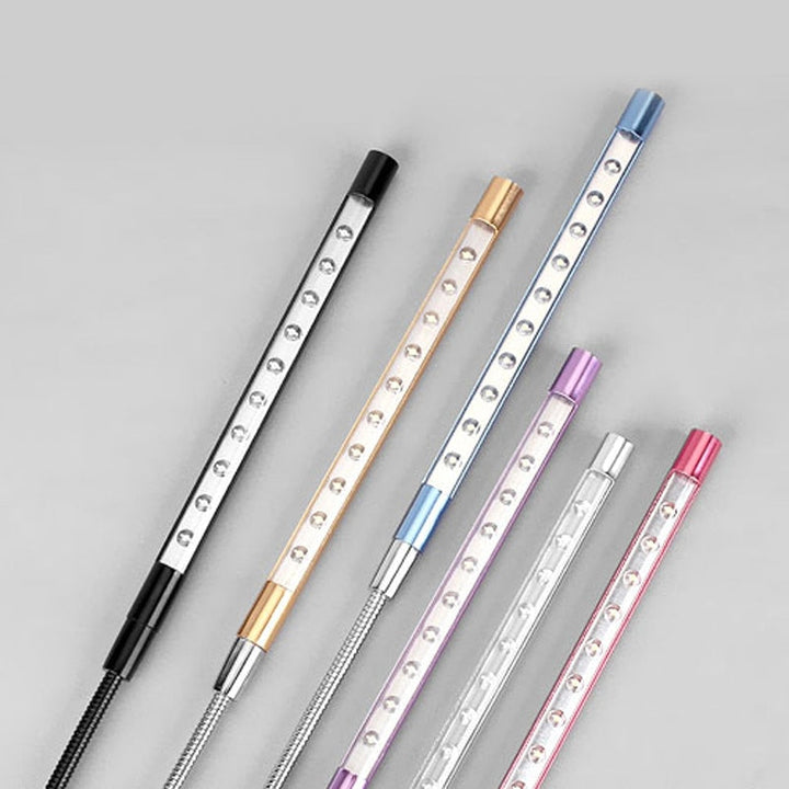 LumoBeam Flexible LED-Tastaturleuchte for skrivebord eller bærbar PC