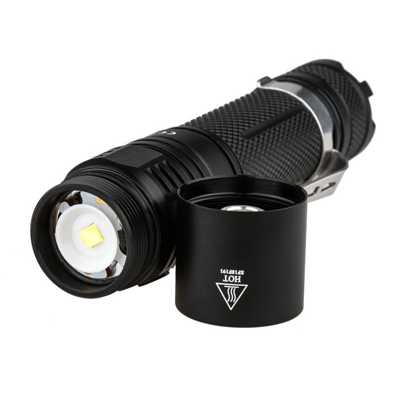 Night Power Tactical LED Lommelykt | Skanto