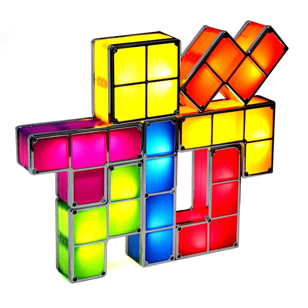 Modulær Tetris-lampe - LumiBlocks | Skanto