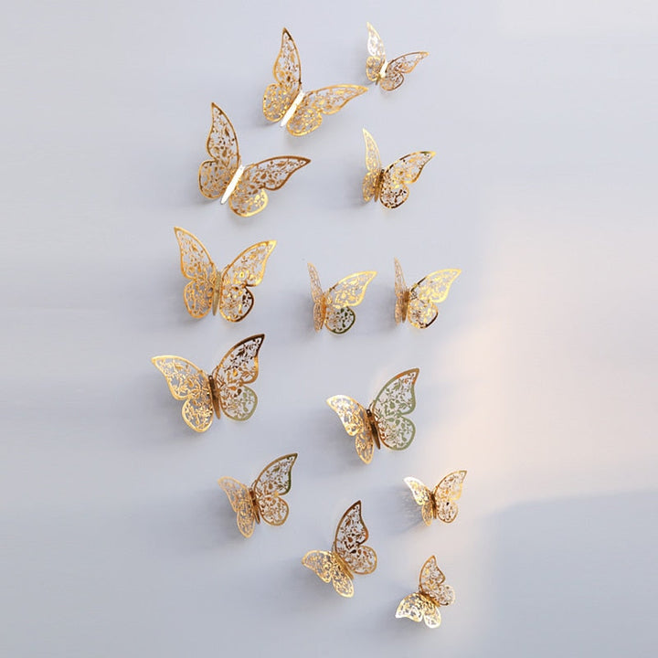 Skanto | BlissfulWings - Elegant 3D Sommerfugl Dekor
