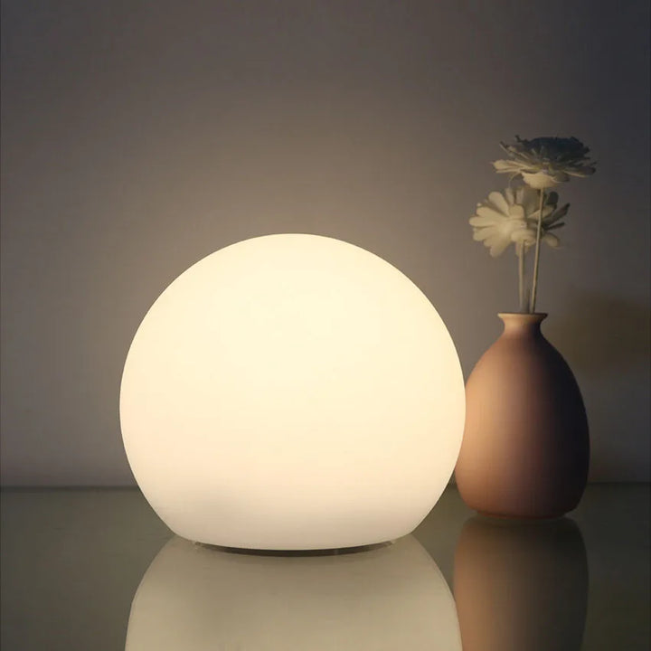 Skanto | Trådløs LED Bordlampe | 16 Fargeinnstillinger, Oppladbar & Perfekt for Hjem, Kontor, eller Avslapning