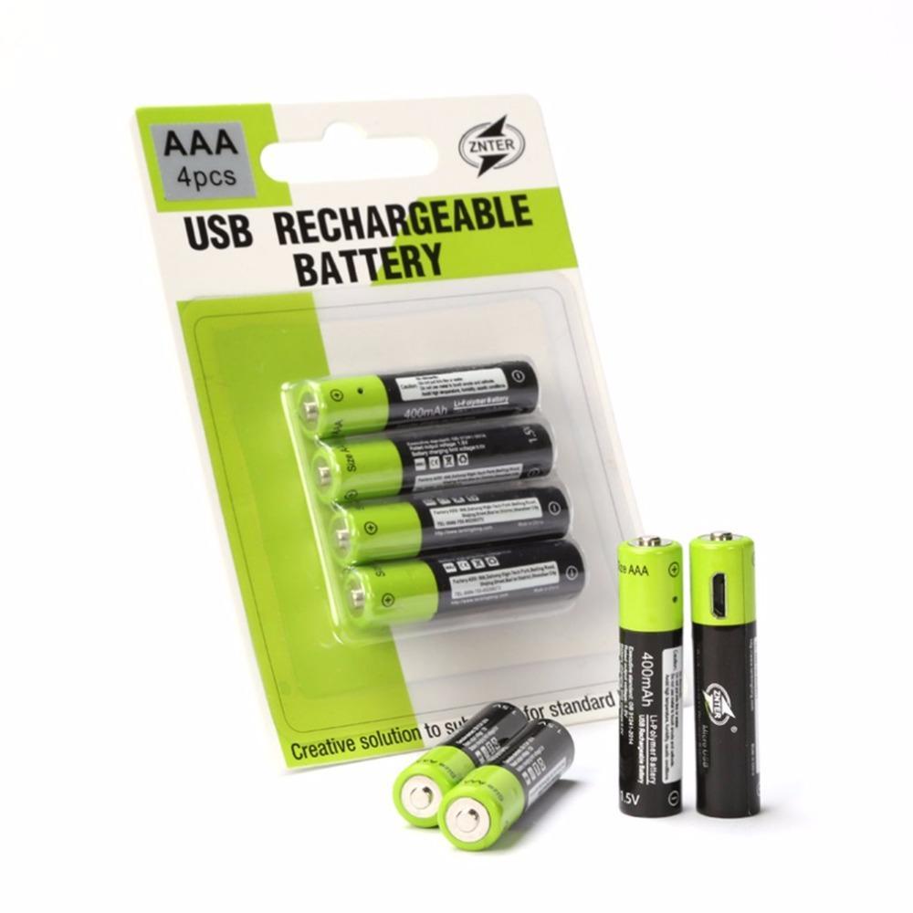 Skanto | USB oppladbare batterier AAA
