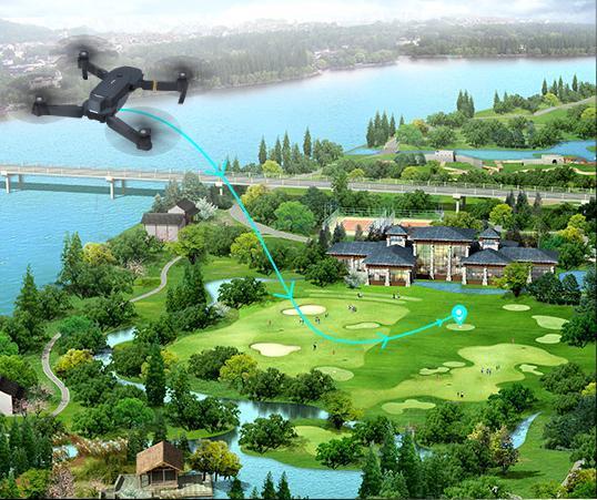Skanto | Skyhawk HD sammenleggbar luft selfie drone med kamera 2MP