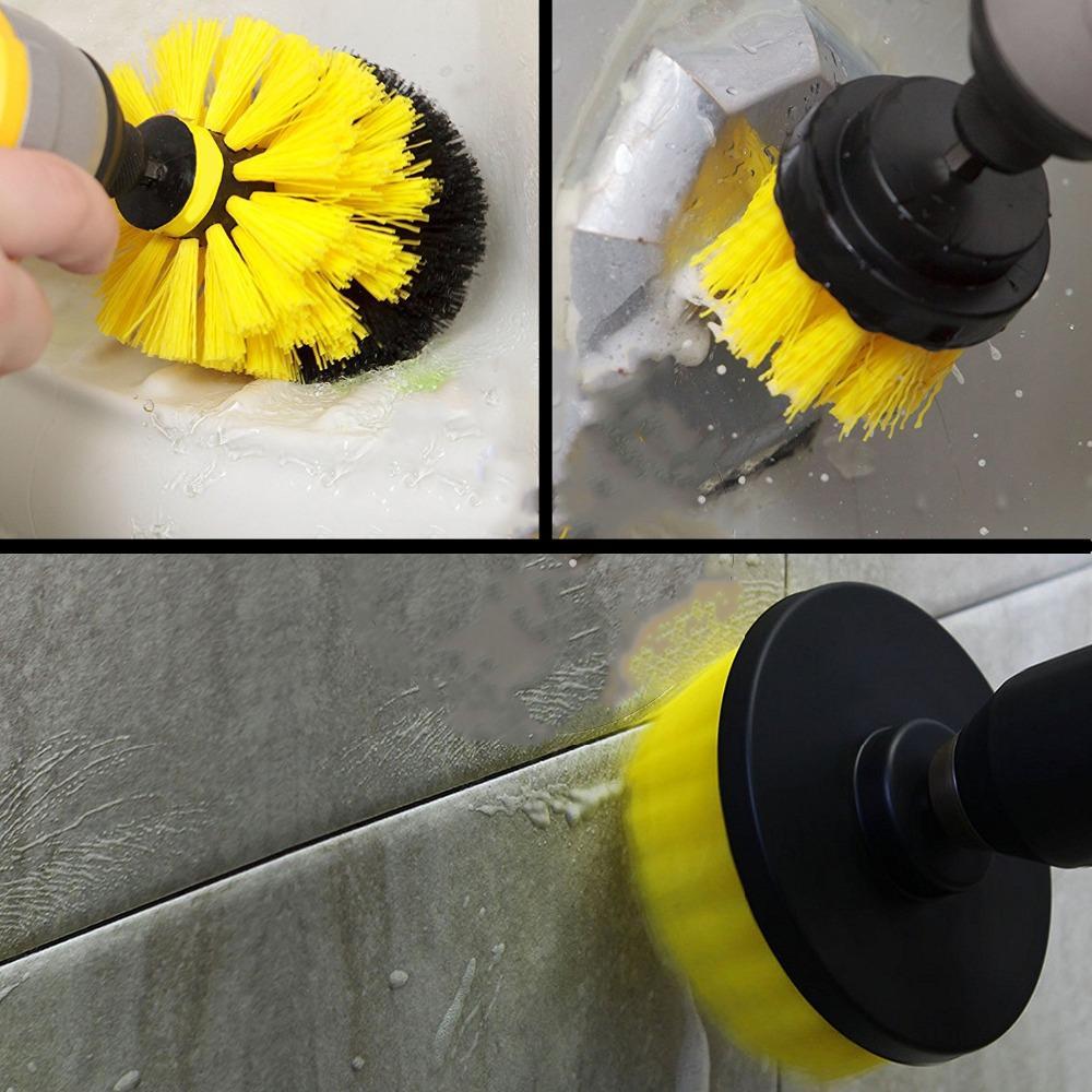 Power Scrubber Drill Brush Kit | Skanto