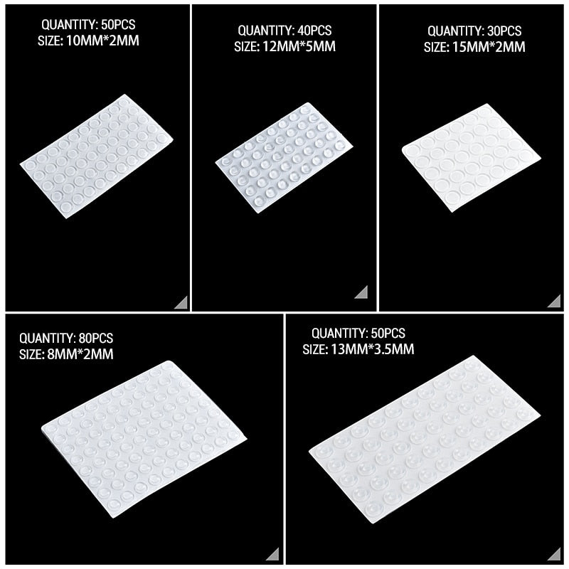 Skanto | Selvklisende Silikon Skapdør Stoppeputer