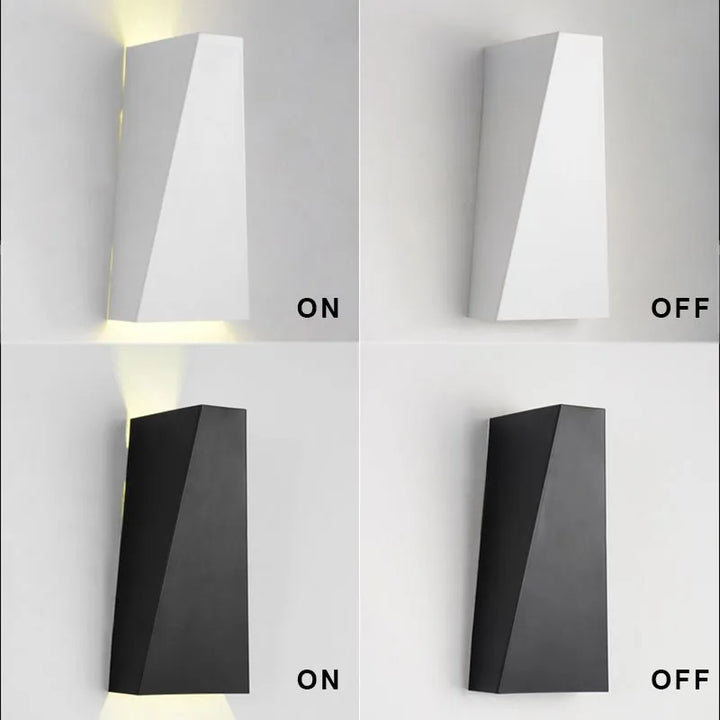 DualGlow - Tight LED Veggbelysning for Soverom & Hall Skanto