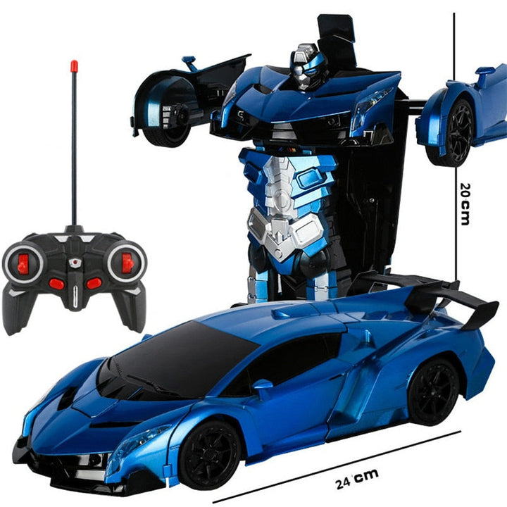 Skanto | 2i1 Robo Racer Transformerende RC Bil Leketøy