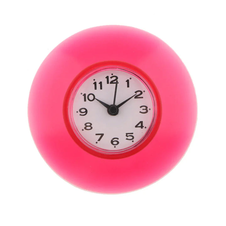WaterProofClock – Kompakt Sugekopp Klokke for Bad Skanto