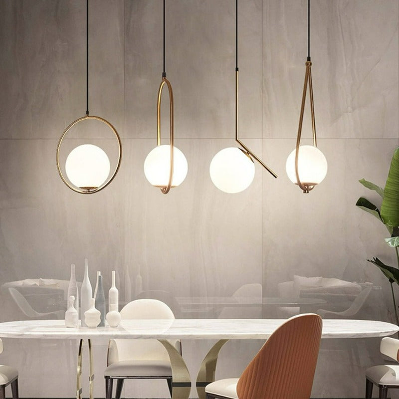 Moderne nordiske glasspendellamper | Skanto