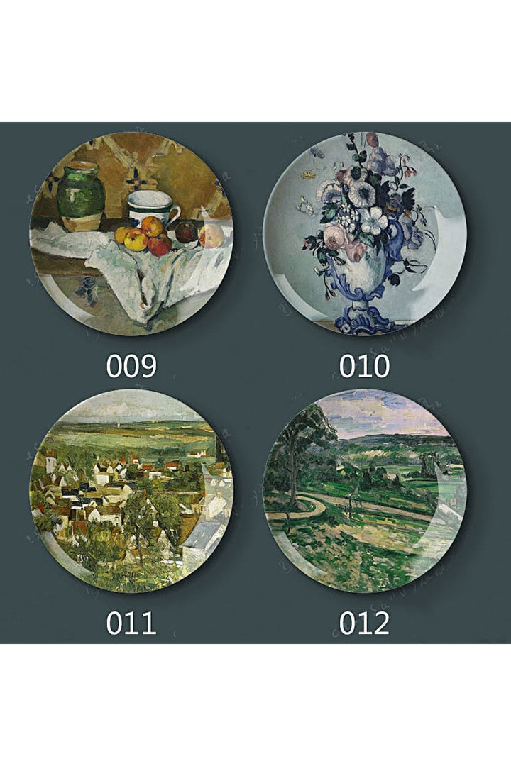 Cezanne inspirerte dekorative tallerkener | Skanto