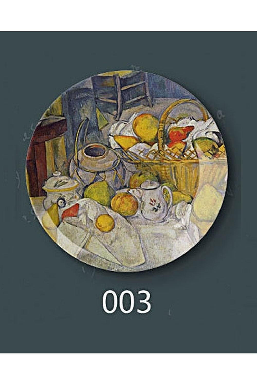 Cezanne inspirerte dekorative tallerkener | Skanto