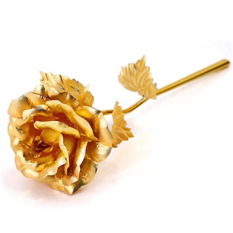24k Gullfolie Rose - Med Boks | Skanto