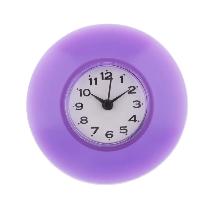 WaterProofClock – Kompakt Sugekopp Klokke for Bad Skanto