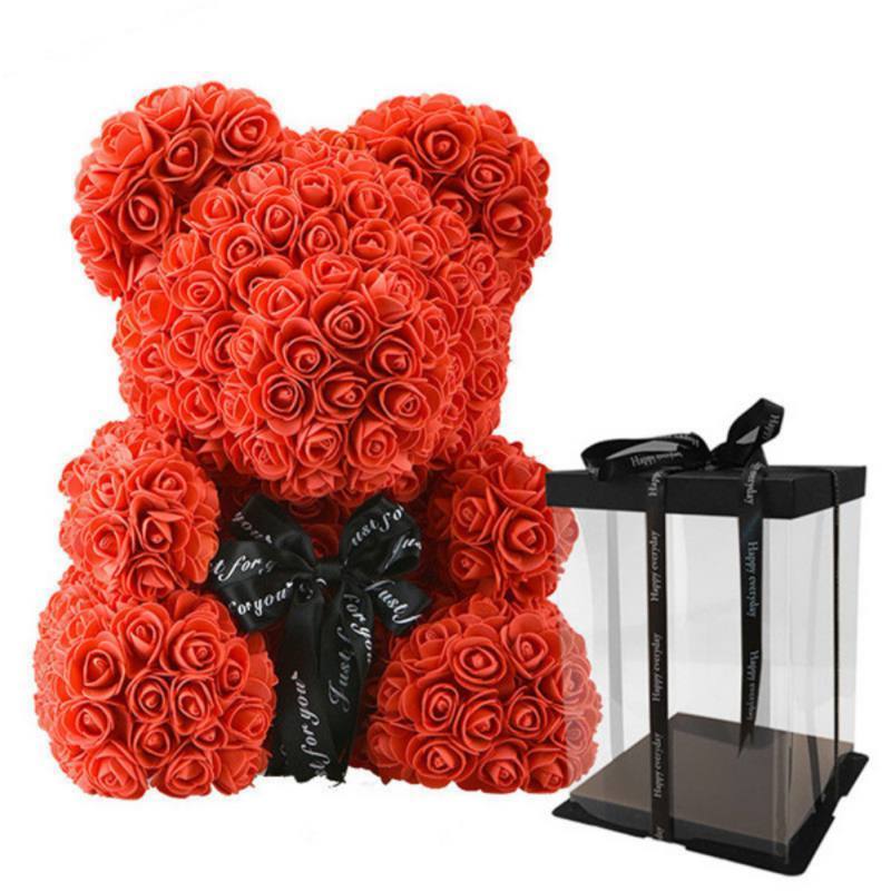 Skanto | Rose Teddybjørn den Perfekte Valentinsgaven