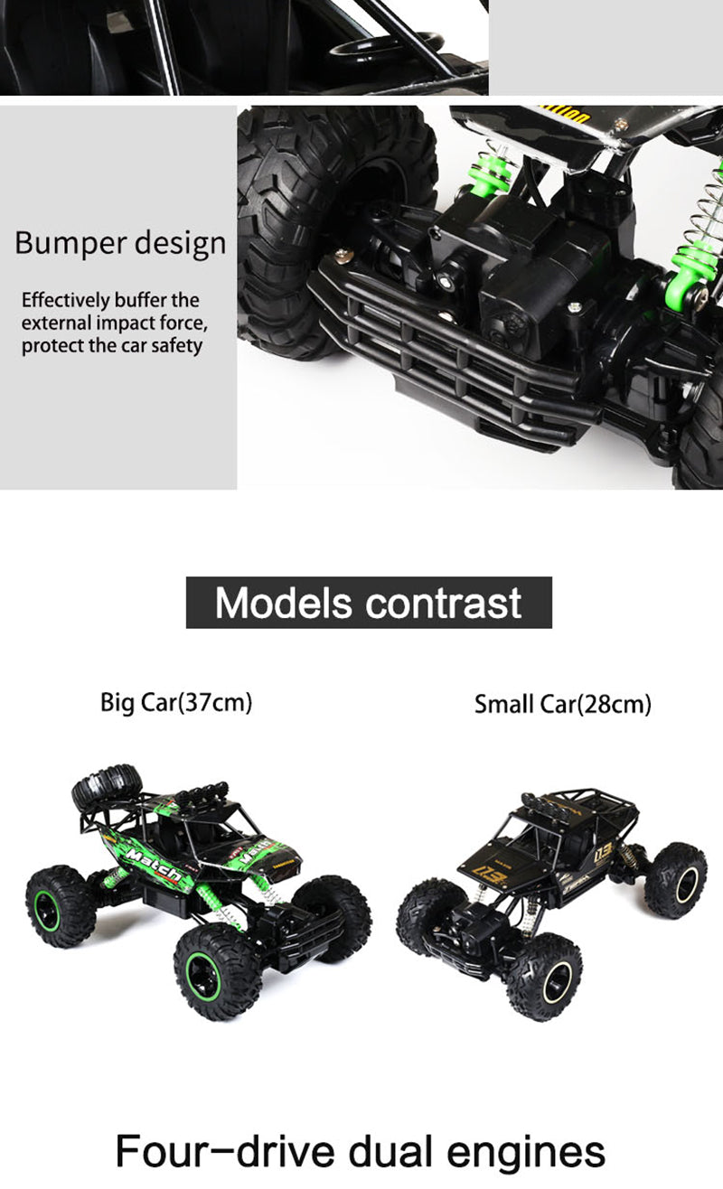 Skanto | Fjernkontrollbil 4x4 Rock Crawler Monster Truck