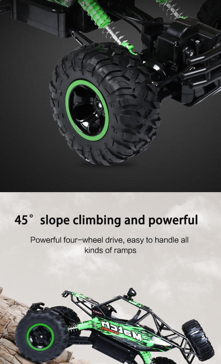 Skanto | Fjernkontrollbil 4x4 Rock Crawler Monster Truck