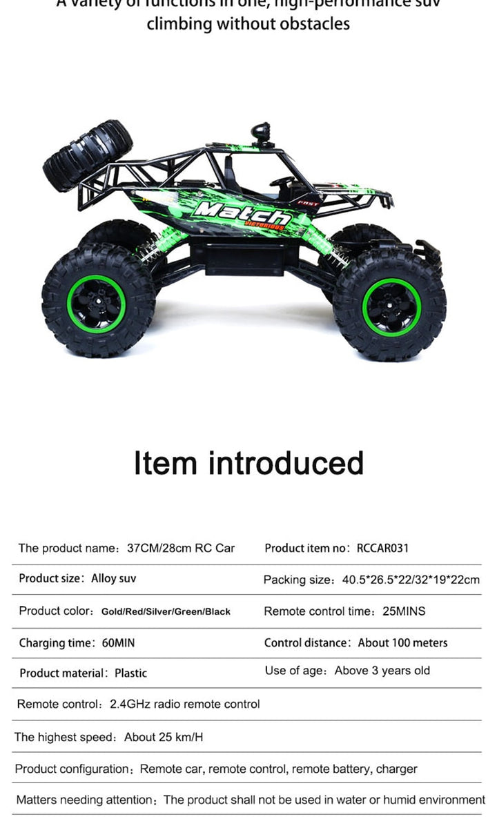 Skanto | Fjernkontrollbil 4x4 Rock Crawler Monster Truck