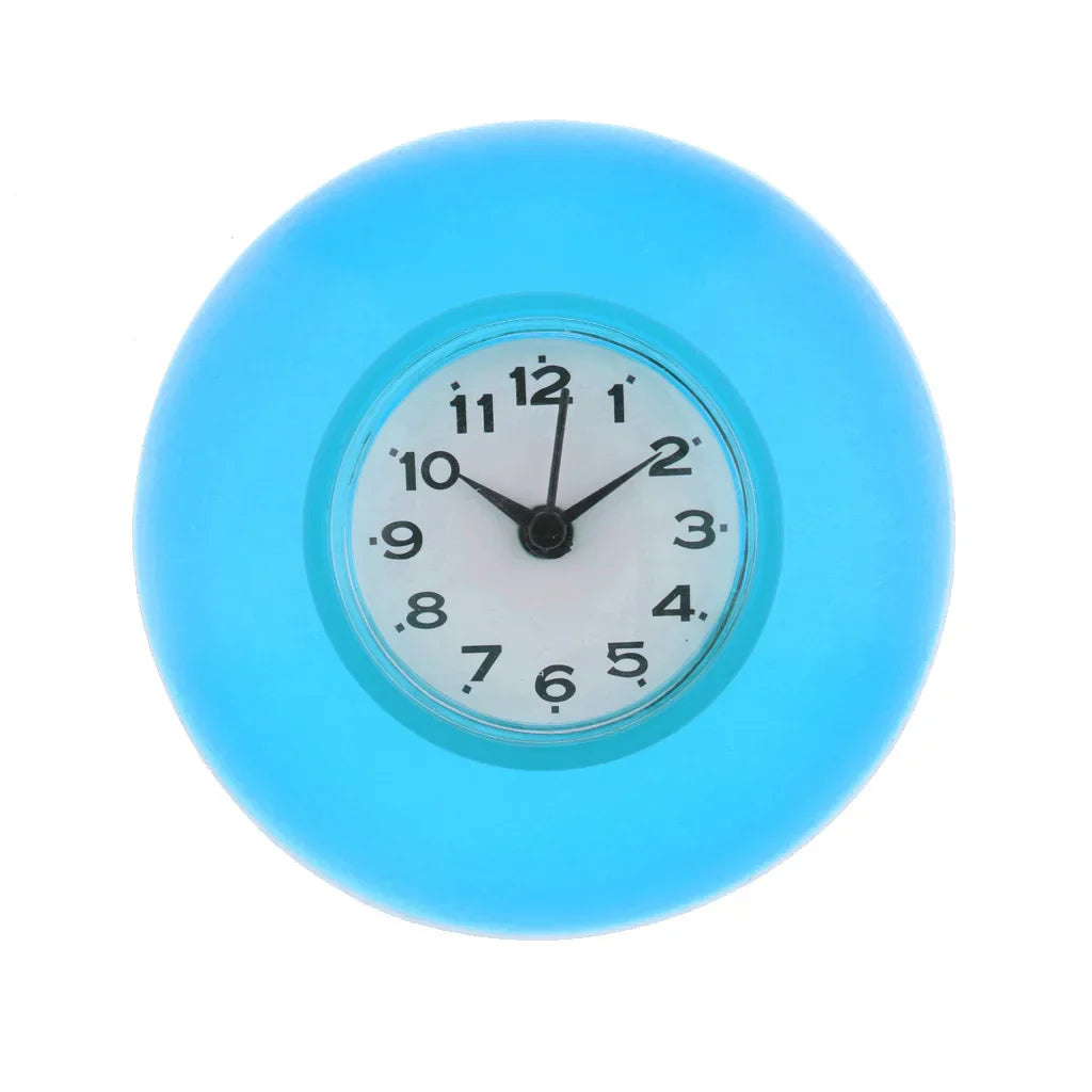 WaterProofClock – Kompakt Sugekopp Klokke for Bad Skanto