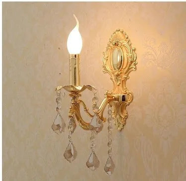 CrystalGlow - Luksus LED Lysestake for Soverommet Skanto