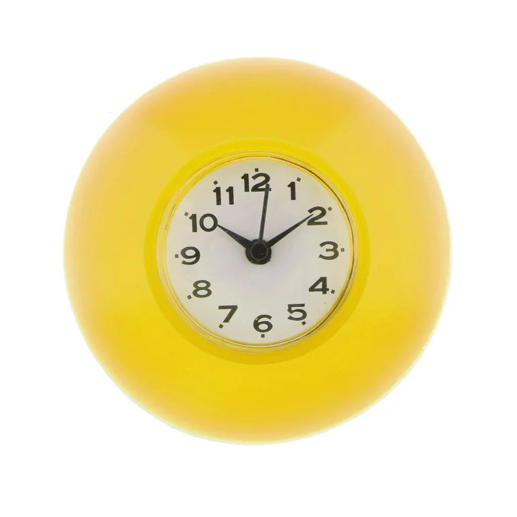 WaterProofClock – Kompakt Sugekopp Klokke for Bad Skanto