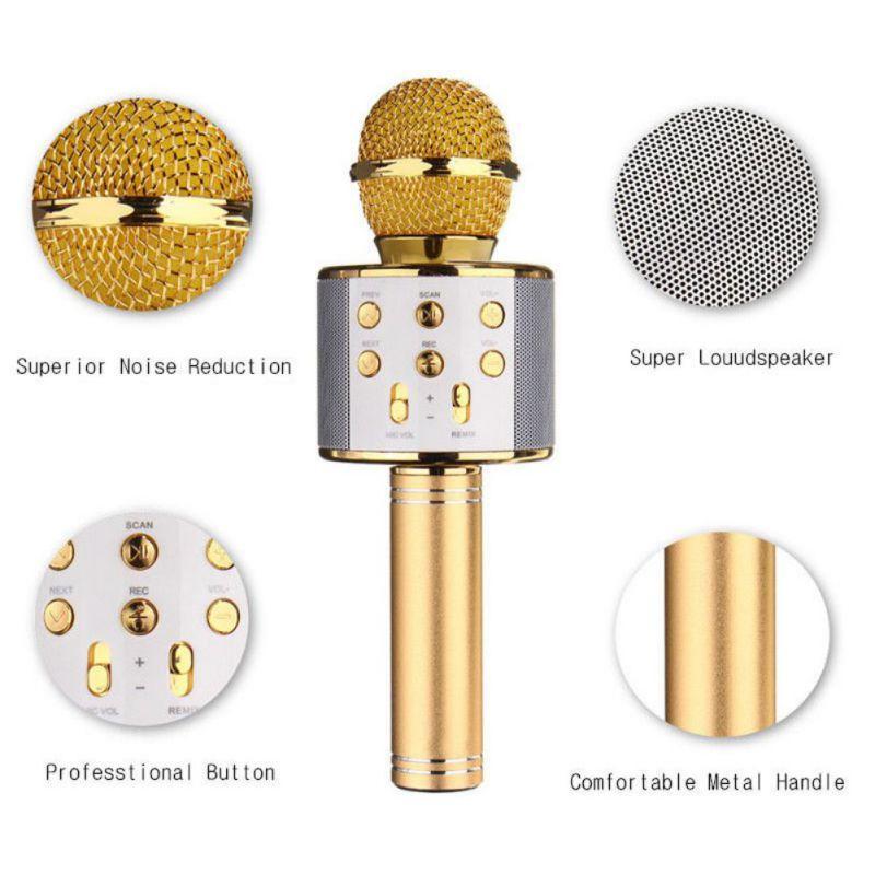 Skanto | Trådløs Magisk Karaoke Mikrofon – Bluetooth Karaoke Mikrofon