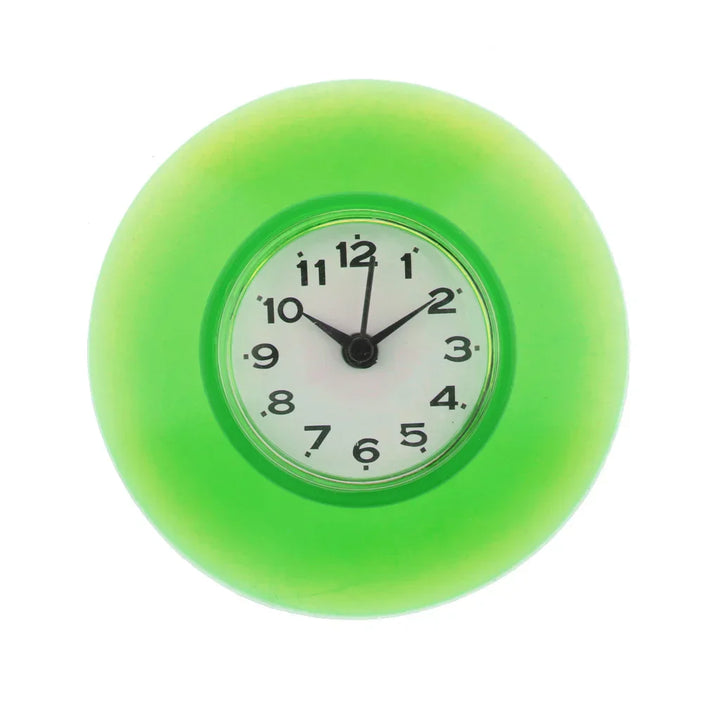 WaterProofClock – Kompakt Sugekopp Klokke for Bad Skanto
