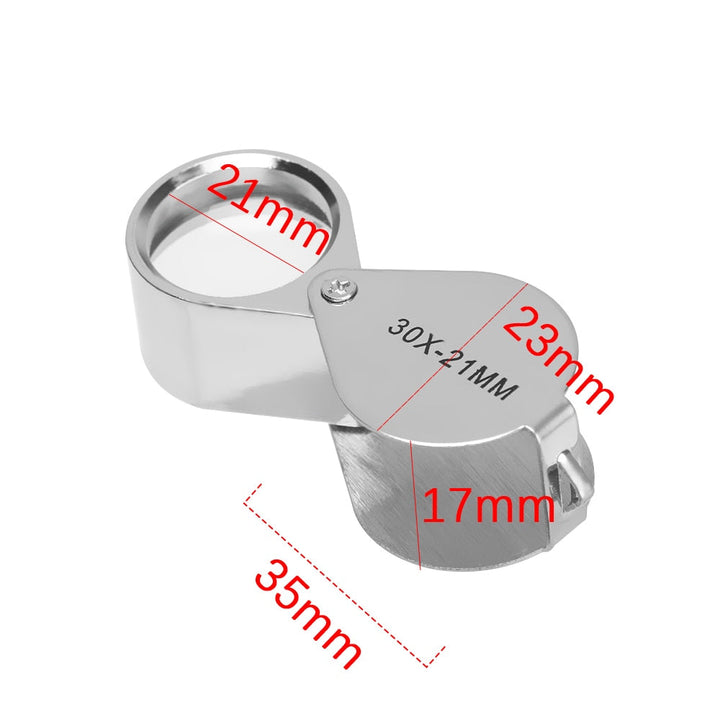 Metal Ultra Vision Glass Magnifier | Skanto