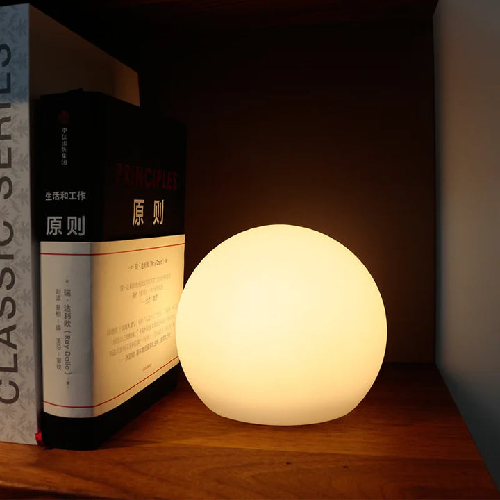 Skanto | Trådløs LED Bordlampe | 16 Fargeinnstillinger, Oppladbar & Perfekt for Hjem, Kontor, eller Avslapning