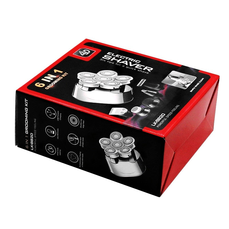 Skanto | TitanEdge – 6-i-1 Barbermaskin for Ansikt og Hode