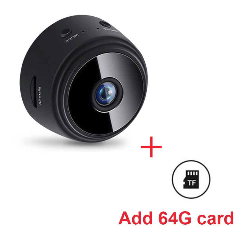 A9 Mini Kamera 1080p HD Kamera Natt Versjon Kamera Skanto
