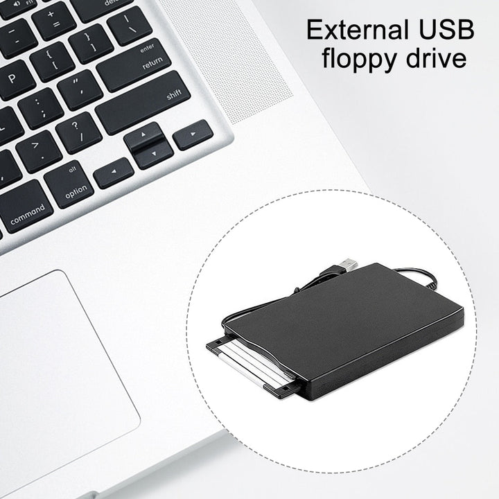 3.5" Ekstern Floppy Disk Stasjon | Skanto