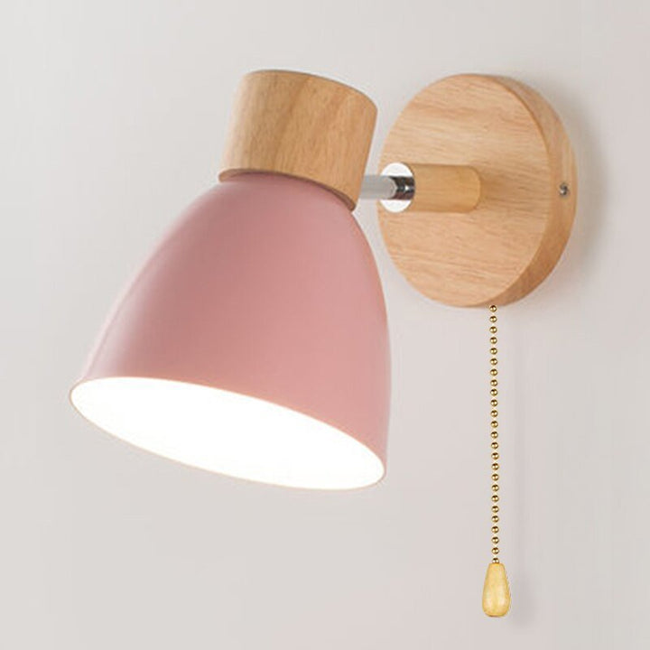 Skanto | Fasjonabel trevegglampe med enkel kontroll