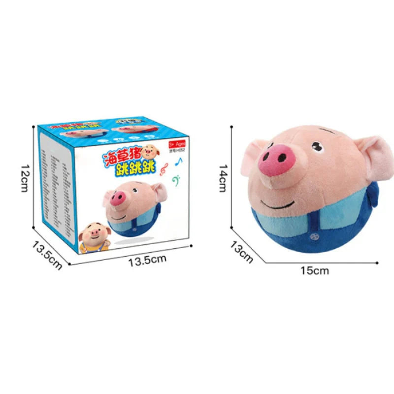 Skanto | Bouncing Fun Piggy Ball | Perfekt for Leketid – Interaktivt Leke Ball