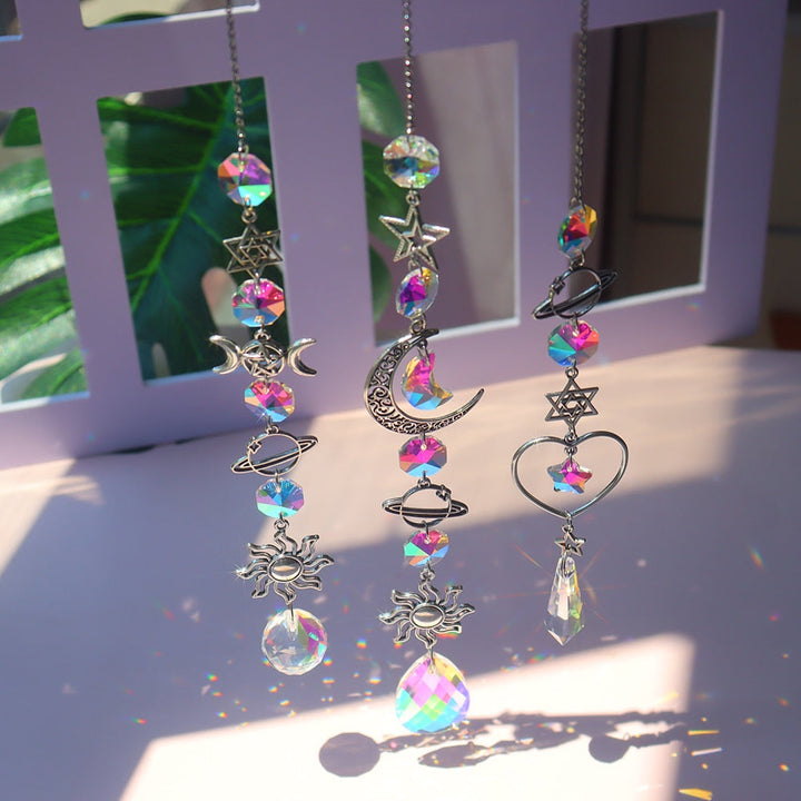 Dream Combo Symphony Crystal Vindklokke Måne Solfanger | Skanto