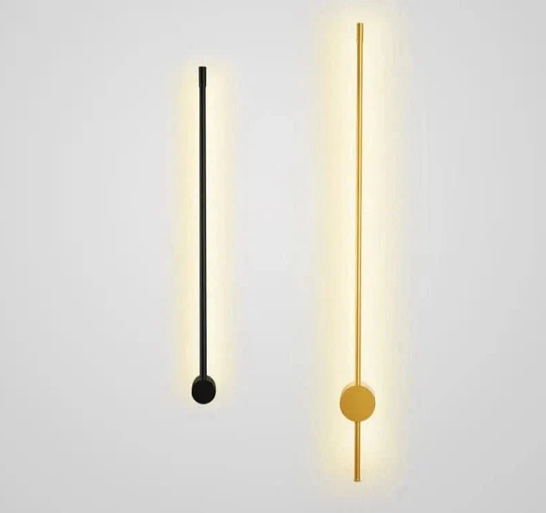 Skanto | Minimalistisk Vegglampe med Stikkontakt og LED Lys