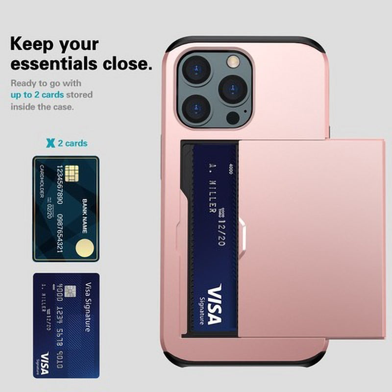 Skanto | Business Armor Slide Wallet iPhone Etui