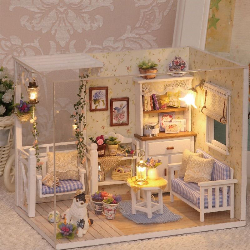 Miniatyr DIY Japanske Byggeleker Sett | Skanto